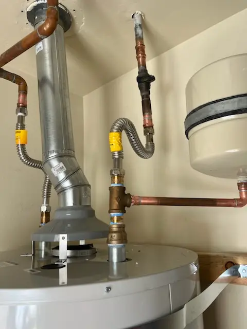 Water heater installation and plumbing repair in Quarterfield Farms